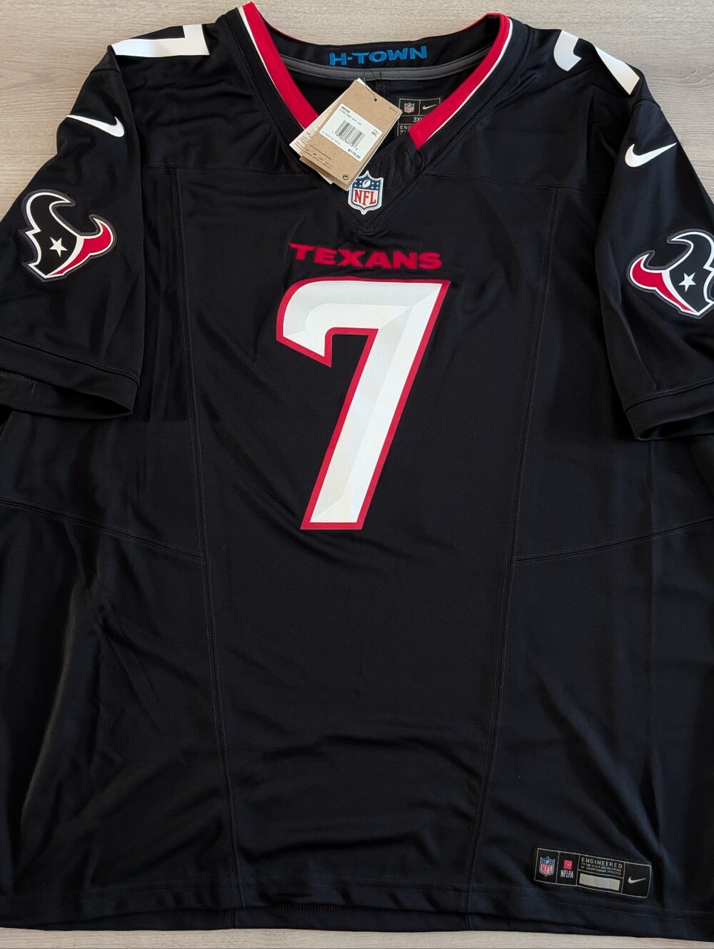 Nwt Nike CJ Stroud Black Alternate Home Limited Jersey